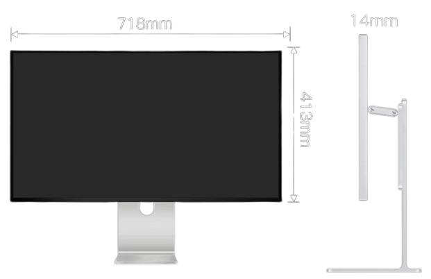 Wymiary Kuycon Q32S